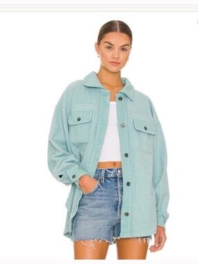 FREE PEOPLE Ruby Jacket / Shacket, Mountain Jubilee colour, excellent cond, Med.